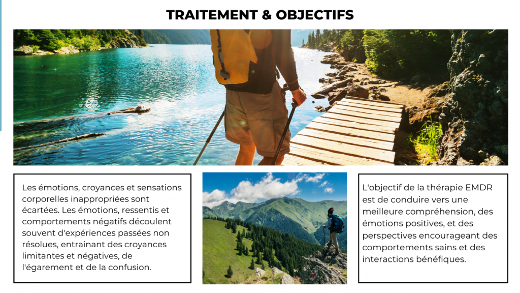 Traitements et objectifs de l'EMDR